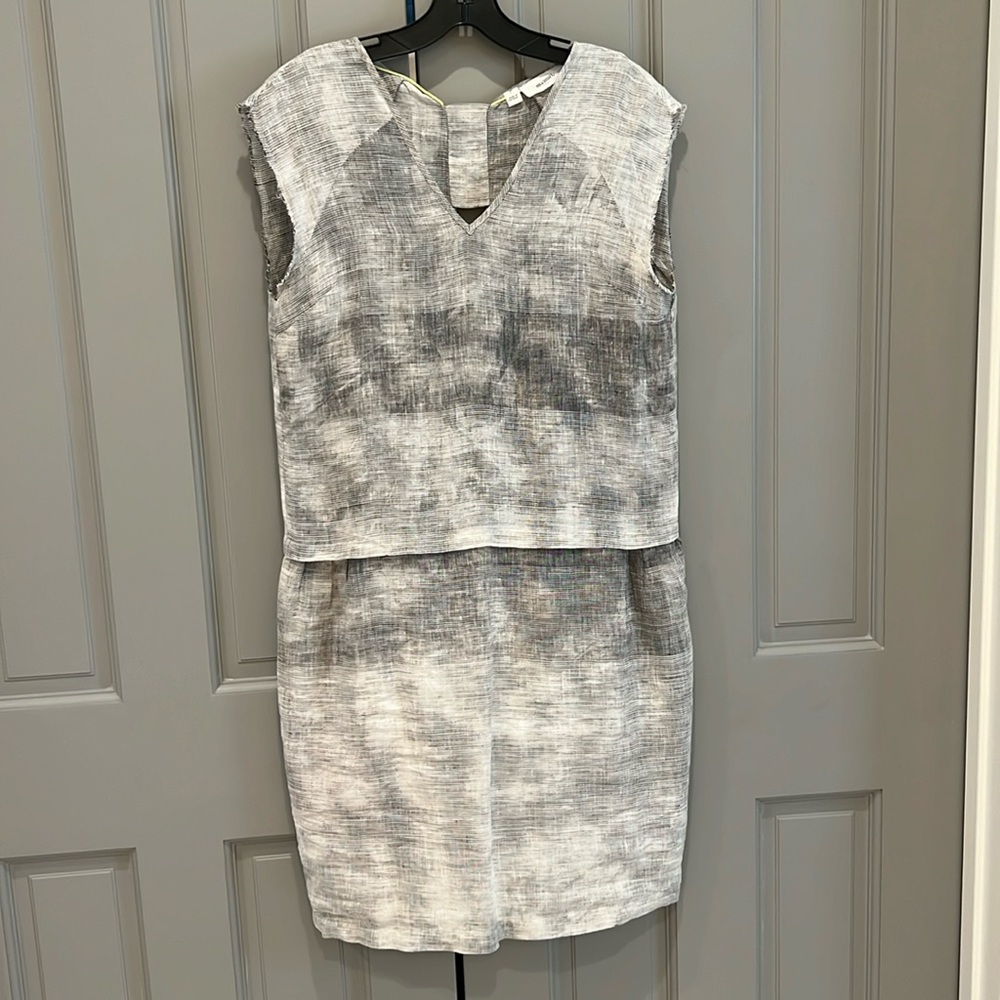 COPY - Sita Murt Size S black and cream pattern dress